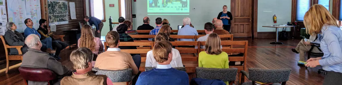 Public Meeting at Old City Hall