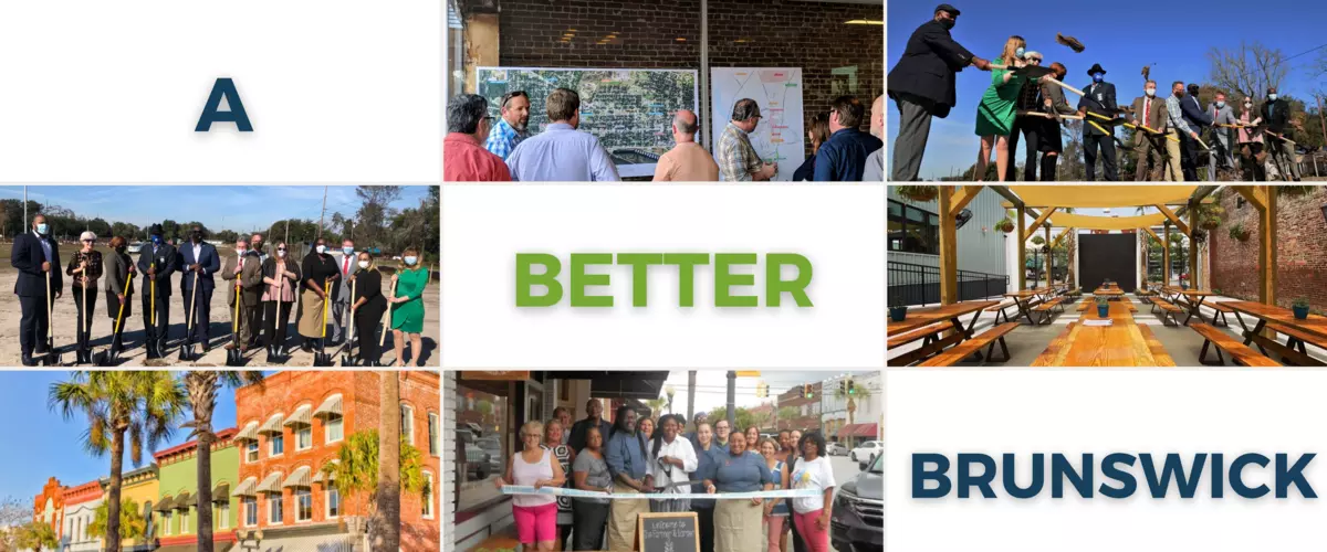 Collage of economic development activity