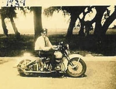 1939 Motorcycle Police