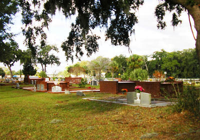 Corner View of Palmetto Cemetery